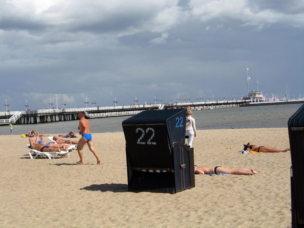 Strandkorb in Sopot. Foto: gdansk.de