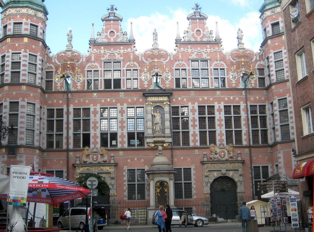 Das Zeughaus in Danzig von vorn. Foto: gdansk.de