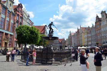 Neptunbrunnen in Danzig. Foto: gdansk.de